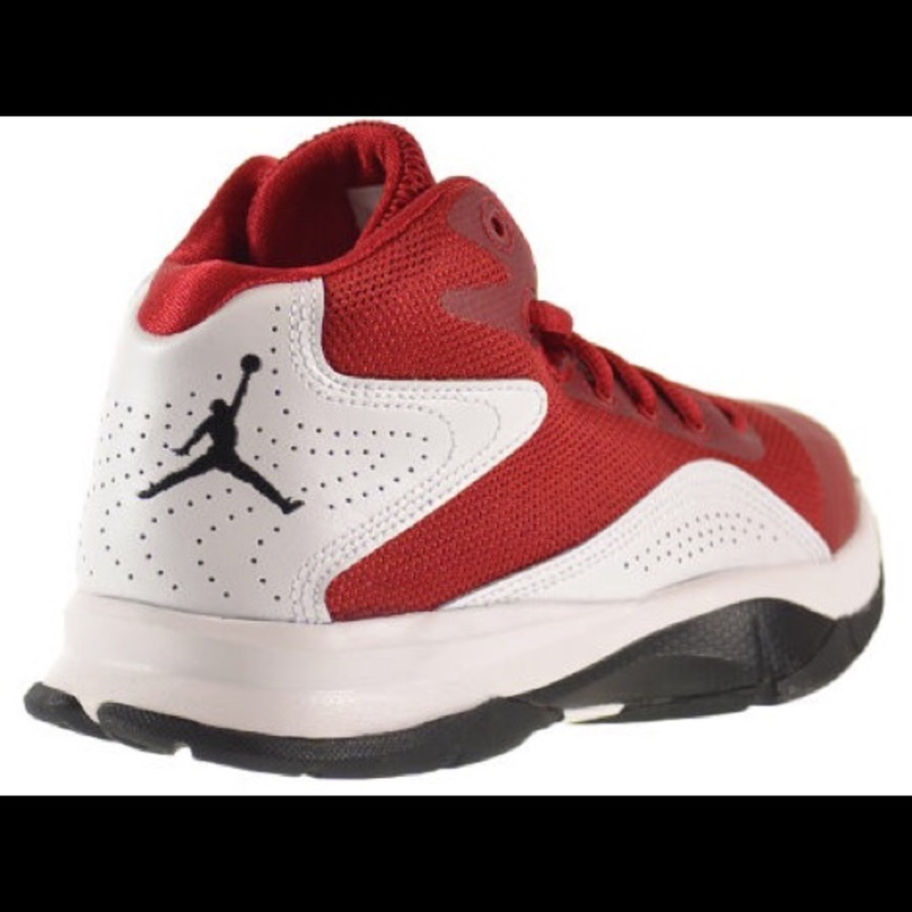Red and white Jordan Court Vision 00 Size 13 - Picture 1 of 3